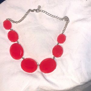 Coral Statement Necklace